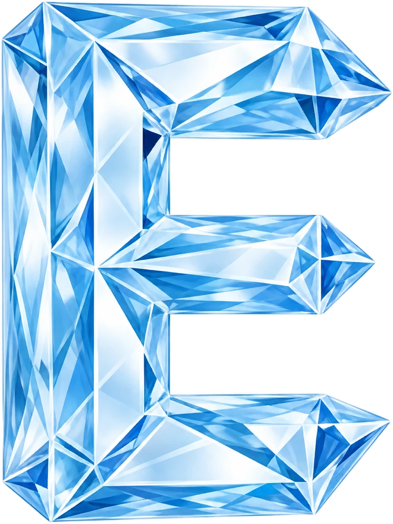 The club’s blue crystal E